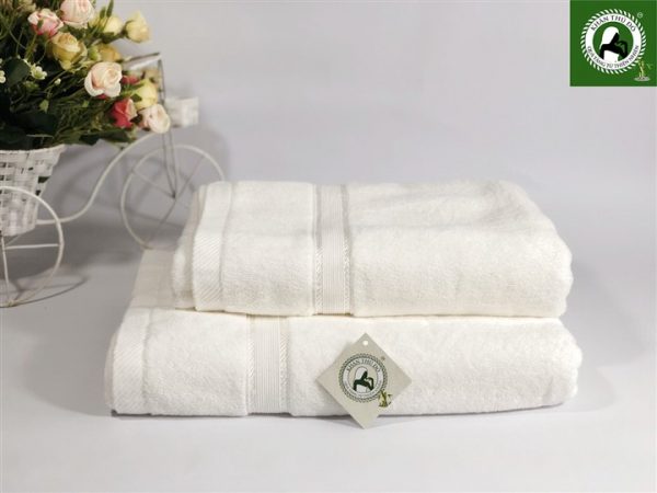 Bộ khăn tắm to sợi cotton