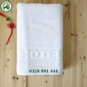 Cung cấp khăn trắng khách sạn 100% sợi cotton - Khăn Thủ Đô