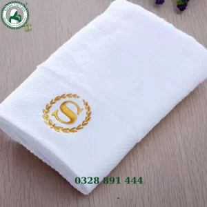 Địa chỉ cung cấp khăn khách sạn thêu logo đẹp giá tốt - Khanthudo.com